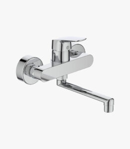 Ideal Alpha Wall-mounted Washbasin Mixer